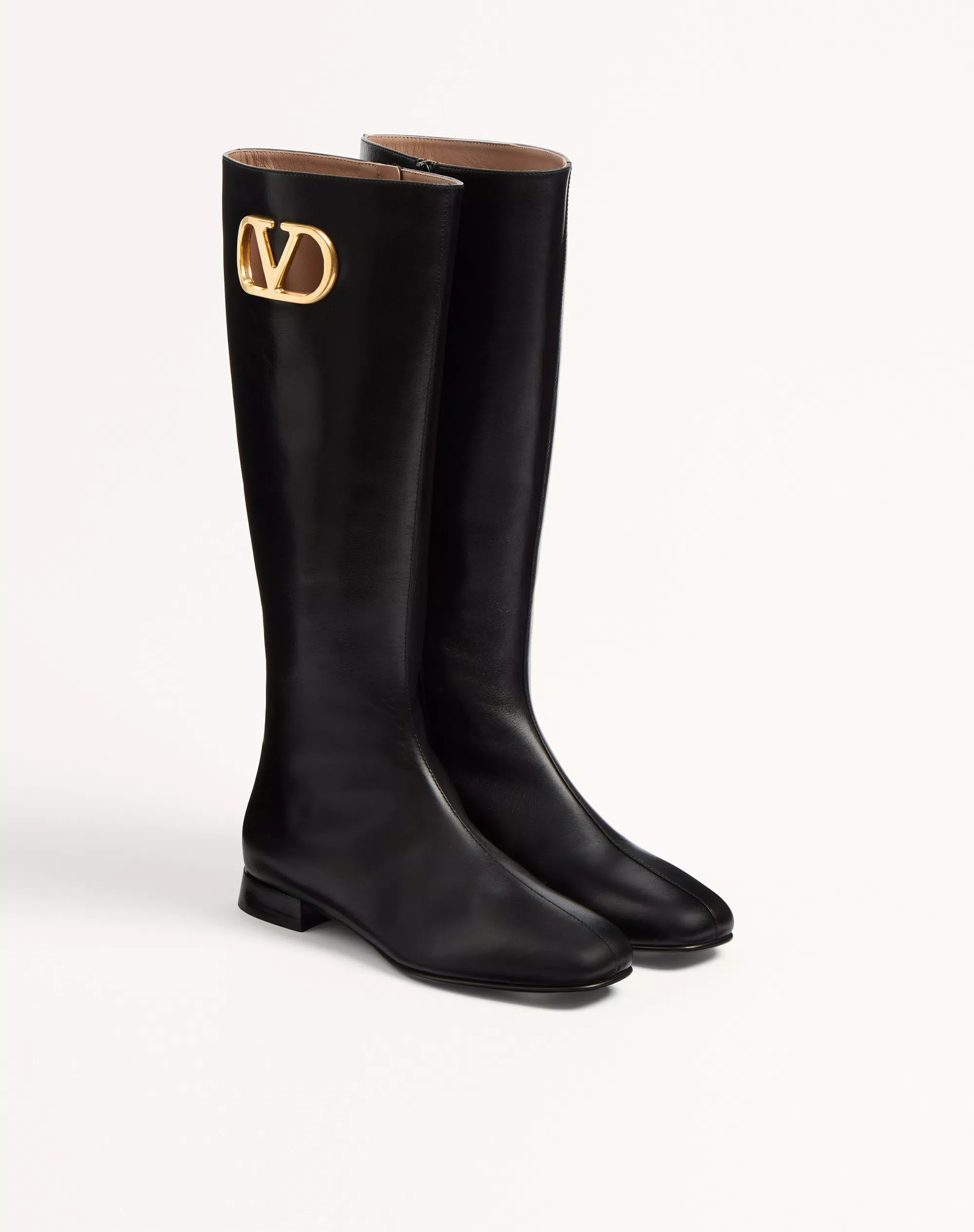 Valentino Vlogo Signature Kidskin Boot 20Mm - Image 7